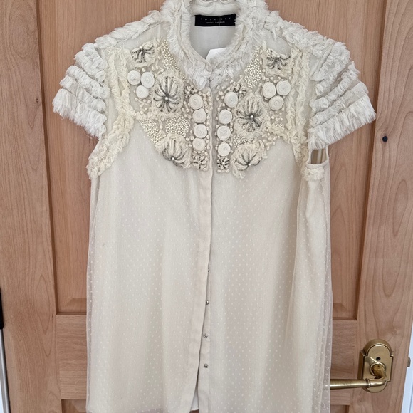 Twin Set Embroidered top - Picture 1 of 4